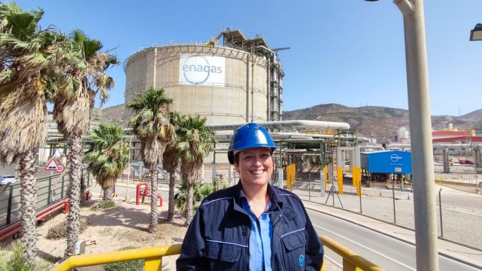 Pilar Polvoreda, Jefa de Operaciones en la Planta de Cartagena